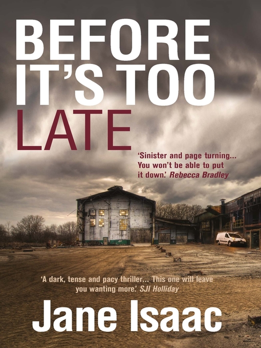 Cover image for Before It's Too Late